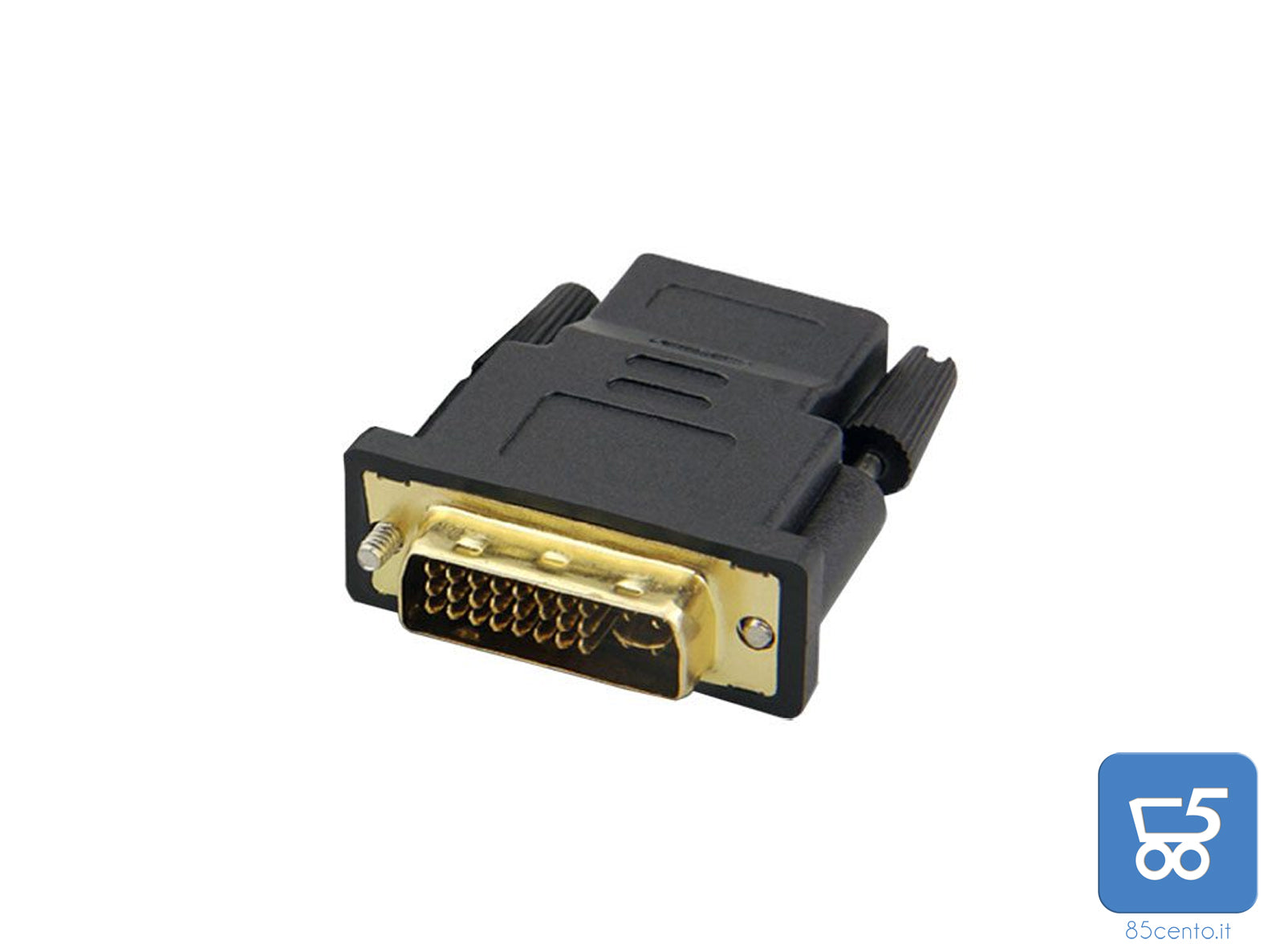 Adattatore DVI-I Dual Link Maschio (24+5) a HDMI Femmina 2K 4K FullHD