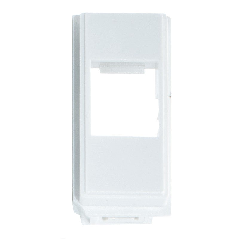 Adattatore Keystone RJ45 Fanton per serie LIVING NOW Bianco 23959