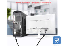 Adattatore Video da uscita DisplayPort a ingresso VGA - Display Port to VGA - No al contrario