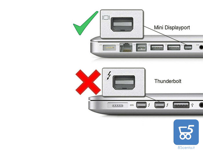 Adattatore Video da uscita Mini DisplayPort a ingresso VGA - Mini Display Port to VGA - MDP