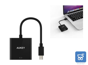 Adattatore audio video da Mini Display Port a Display Porta Standard DP 4K Apple MacBook Mini Surface Pro Laptop