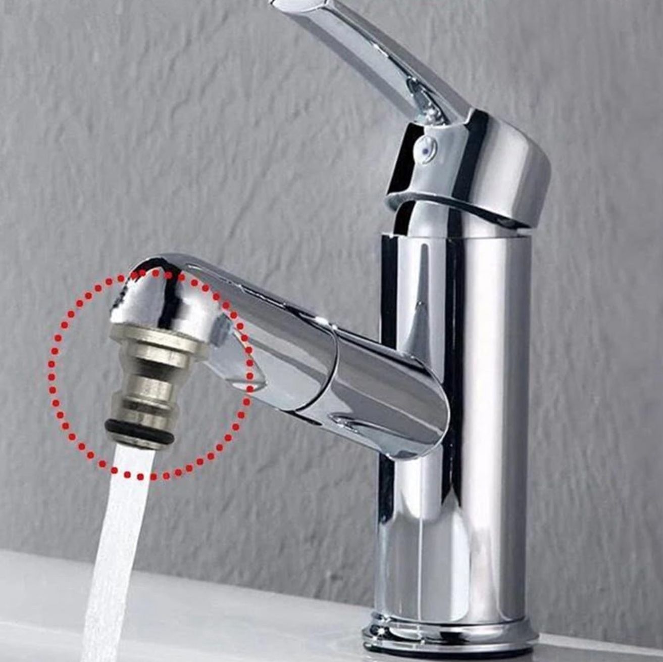 Adattatore rubinetto M24 connettore 31.5x15.5x24mm per miscelatori e rubinetti 87016