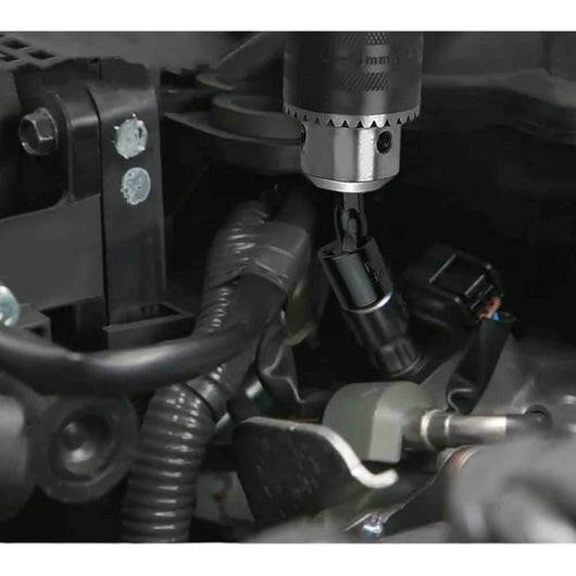 Adattatori per prese oscillanti, attacco esagonale da 1/4" 3/8" 1/2" art.07735