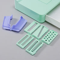 Affettatrice Mandolina Affetta Verdure Manuale Spessore Regolabile 6 in 1 Julien