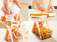 Affettatrice manuale affetta taglia verdure mandolina julienne regolabile