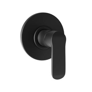 Miscelatore doccia da parete puma ad incasso ottone colore nero opaco bagno *** confezione 1