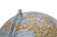 Mappamondo Silver New ConLuce Cm Ø 25X38