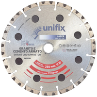 Disco diamantato x-term laser per taglio di materiali duri Ø 230 h 10 x 2,5 mm