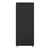 Cassettiera Kökar in Acciaio Mobile Archivio con 5 Cassetti e Rotelle - Nero [en.casa]