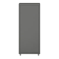 Cassettiera Kökar in Acciaio Mobile Archivio con 5 Cassetti e Rotelle - Grigio [en.casa]