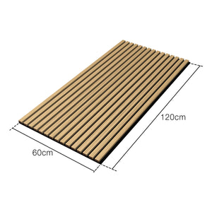 Pannelli acustici in MDF 120 x 60 effetto rovere scuro 03_0008038