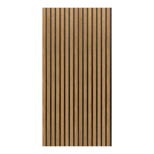 Set Vang di 8 Pannelli Fonoassorbenti Decorativi - Rovere Scuro NEU.HOLZ