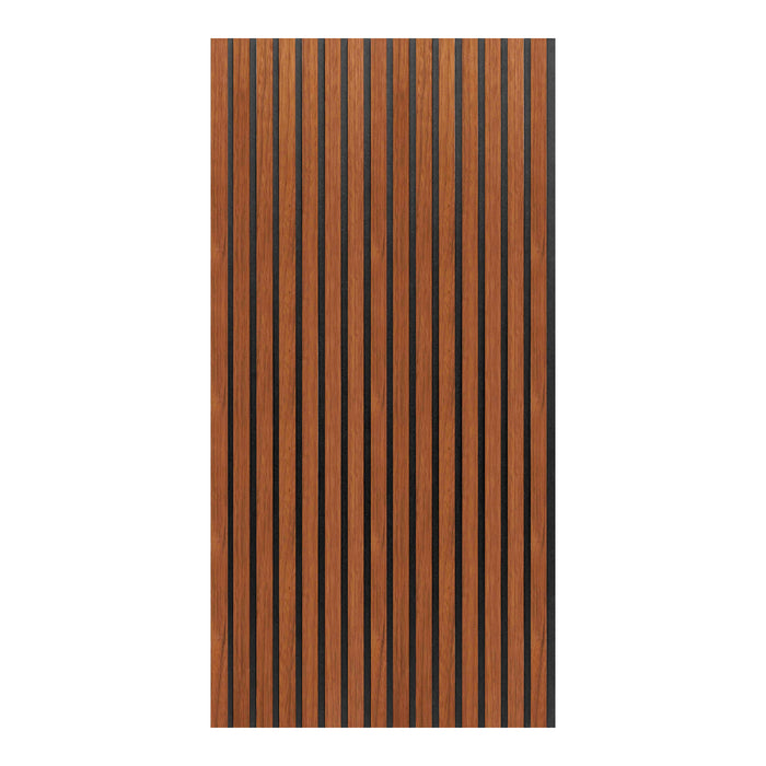 Set Vang di 4 Pannelli Fonoassorbenti Decorativi - Teak NEU.HOLZ