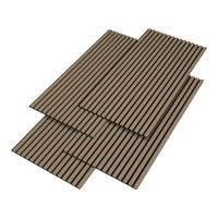 Pannelli acustici in MDF 120 x 60 effetto noce chiaro 03_0008042