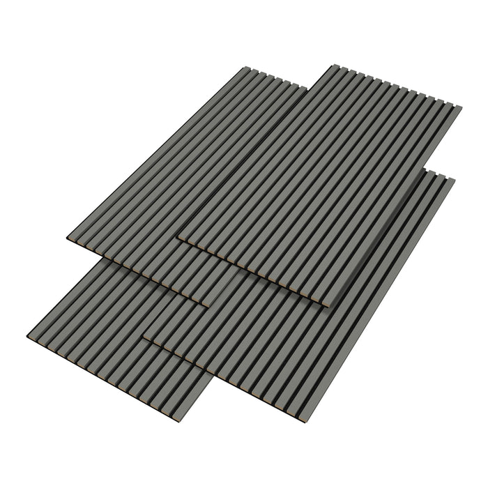 Set di pannelli acustici da 12 pannelli effetto rovere grigio chiaro 03_0008018