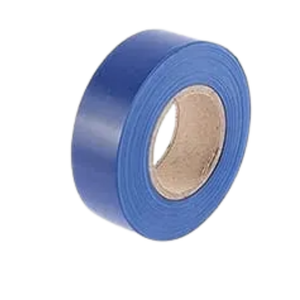 Nastro isolante in pvc autoestinguente raytech per impianti elettrici e cablaggi *** colore blu, dimensioni 19 mm x 2...