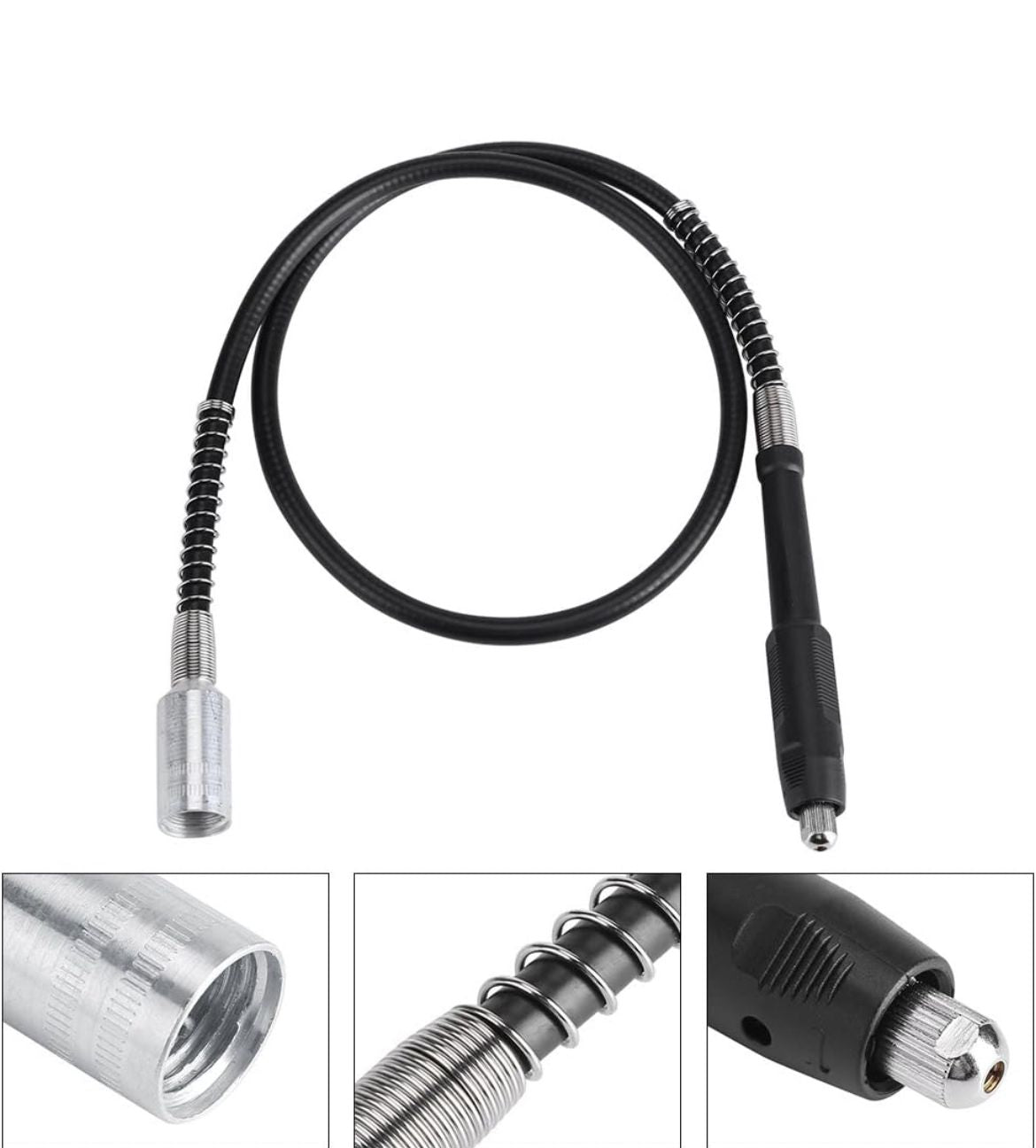Albero flessibile prolunga trapano dremel elettrico smerigliatrice mandrino 3 mm