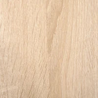 Credenza da Cucina con 2 Armadi e Cassetto, in Legno, Bianco e Rovere Chiaro