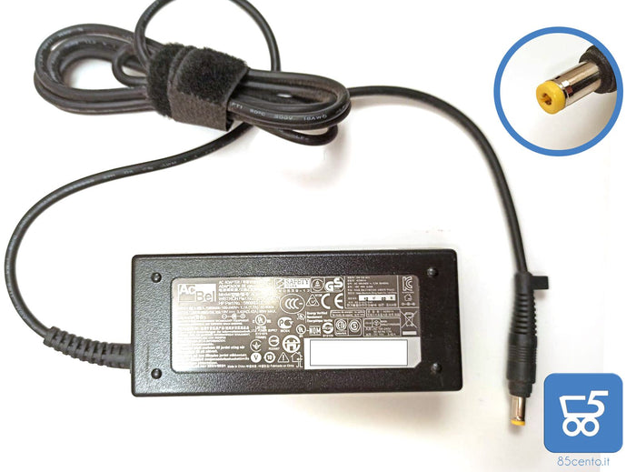 Alimentatore AcBel 65W AD9014 19 V 3,42 A compatibile notebook HP T5740/T5745 EX DEMO