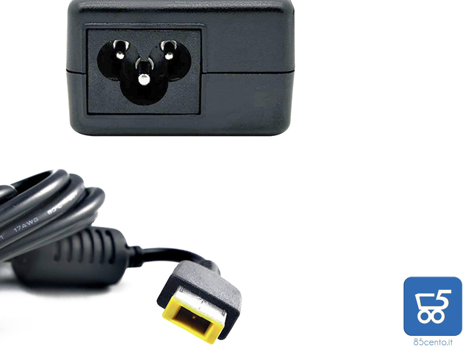 Alimentatore Caricabatteria Originale Lenovo 90W 20V 4.25a ThinkPad Yoga T P S L - Spinotto Quadrato 11x4.6mm ADP-90XD B