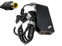 Alimentatore Caricabatteria Originale Lenovo 90W 20V 4,55A ThinkPad con adattatore Auto 12V Spinotto tondo con Astuccio