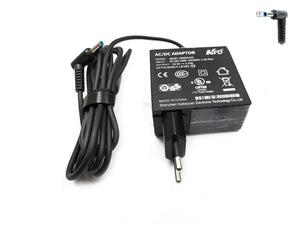 Alimentatore Compatibile HP 65W 19,5V 3,33A Spinotto Blu 4,5 x 3.00 mm Nuovo