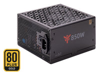 Alimentatore GBI850 - 850W- 80Plus Gold- ATX 3.1- Ventola FDB 14cm- Cond Giapponesi- Modulare