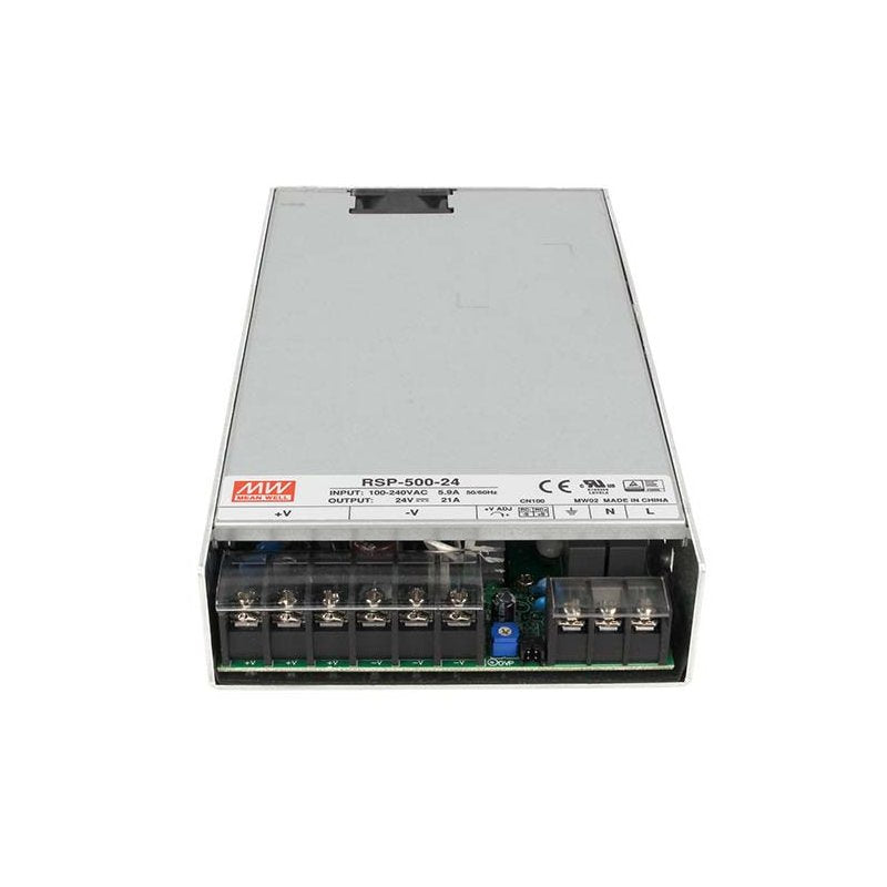 Alimentatore MW MEAN WELL CV Trasformatore RSP-500-24 500W 24V 21A