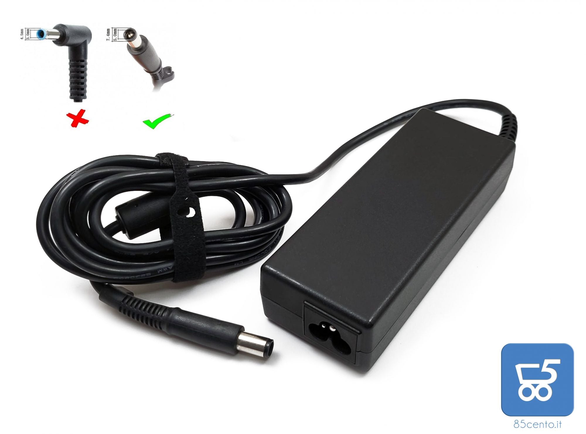 Alimentatore Originale Caricabatterie HP 90W 19V 4.74A Spinotto 7.4mm x 5.0mm EX DEMO