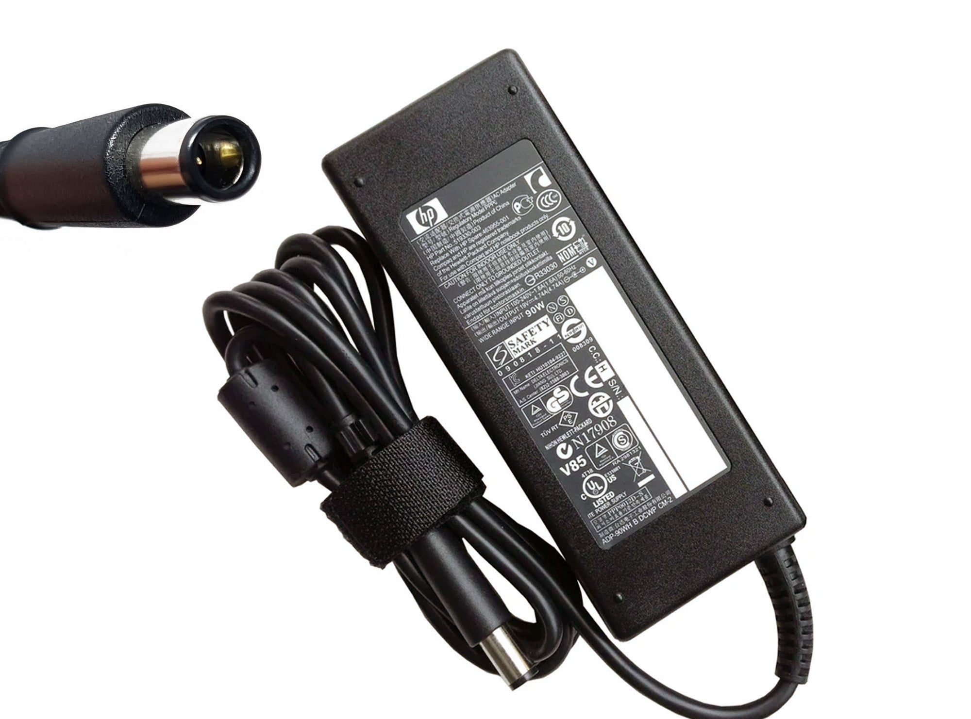 Alimentatore Originale HP 90w Spinotto ad Ago 19v 4.74A ProBook EliteBook Envy Compaq Presario Notebook Laptop da 14" 15,6" 17" MINI PC AIO 7.4 * 5mm - PA1900-08H2