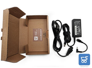 Alimentatore Originale HP per Notebook Laptop Tiny 65W 19,5 V 3,33A con cavo di alimentazione Italiano + Adattatore da 7,4x5mm a 4,5x3mm - EX DEMO