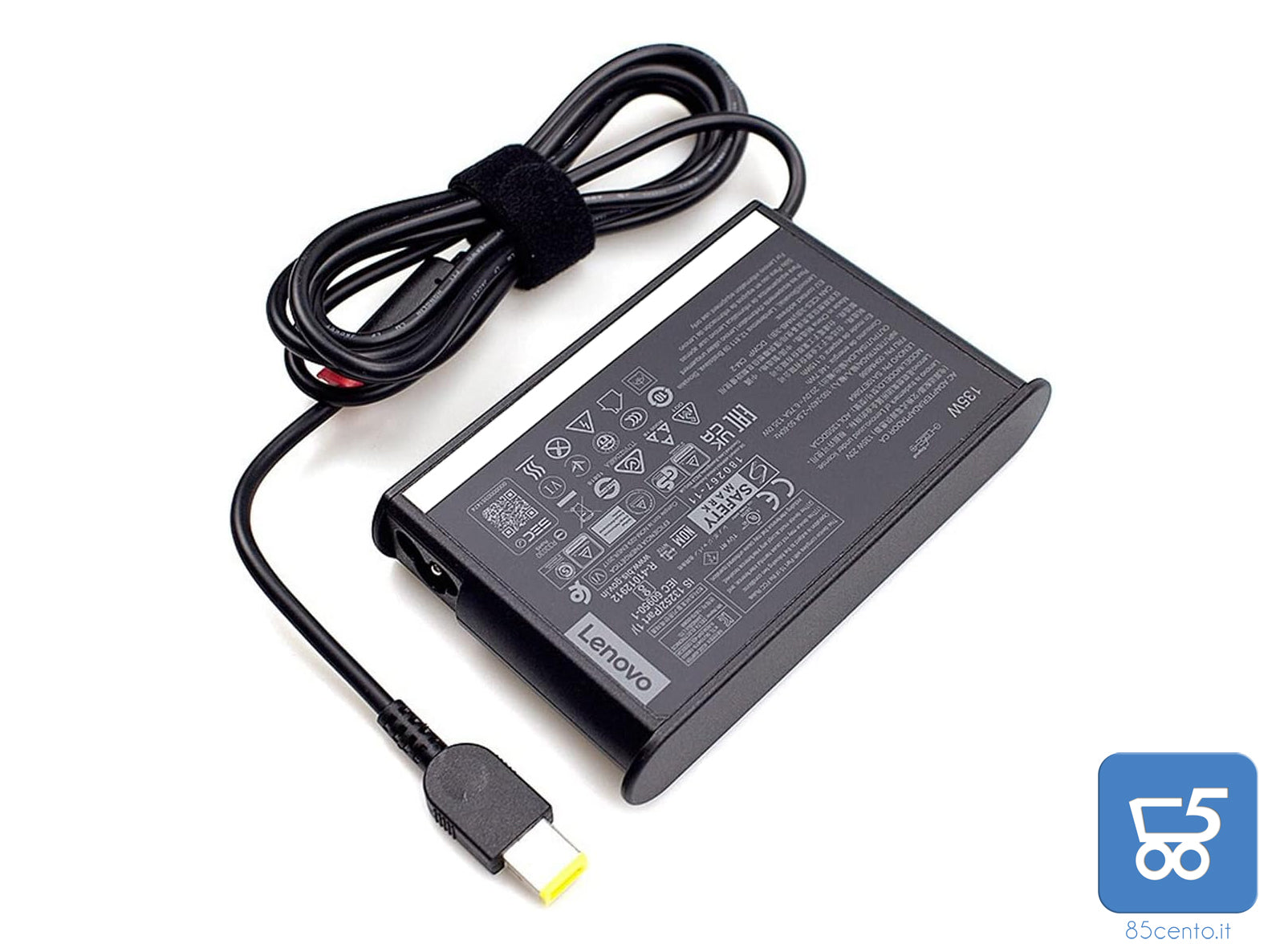 Alimentatore Originale LENOVO 135 W 20 V 6,75 A Connettore Rettangolare
