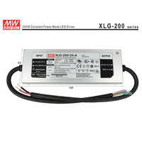 Alimentatore Trasformatore MW MEAN WELL Impermeabile IP67 24V 200W 8,3A XLG-200-24-A