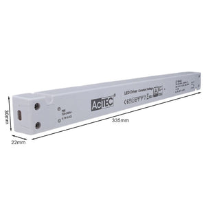 Alimentatore Ultra Slim Sottile 150W 24V Trasformatore CV Per Striscia Led Profili Alluminio