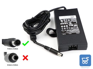 Alimentatore originale Dell LA130PM121 19,5 V 130 W 6,7A connettore tondo 7.4x5.0mm USATO