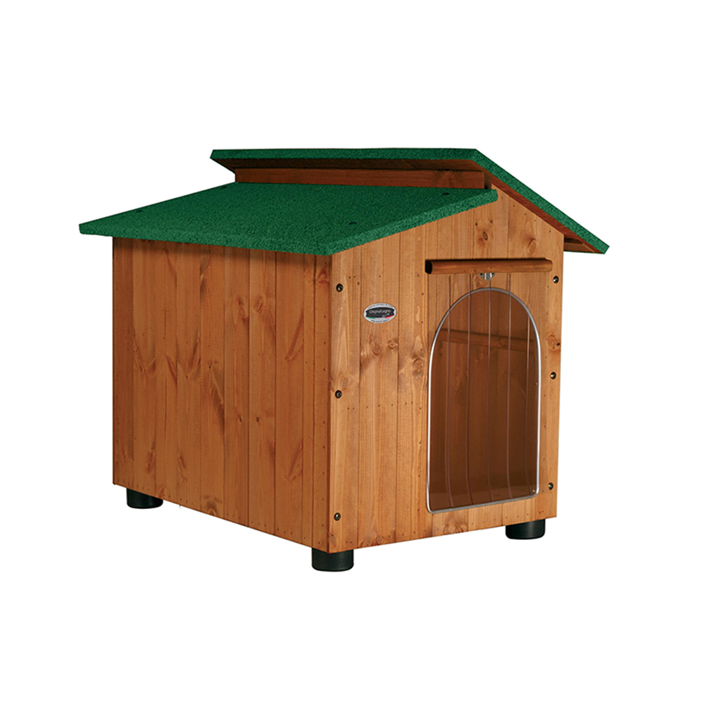 CUCCIA IN LEGNO DA ESTERNO MODELLO ALPI C-SETTER CON "TENDINA OMAGGIO" L.70 x P.90 x H.80