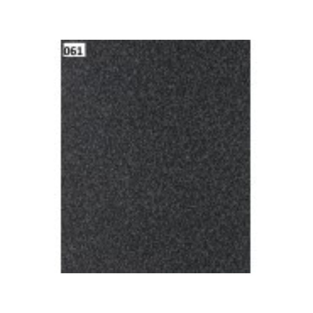 Alzatina triangolare in pvc rivestita in carta colore nero selenio