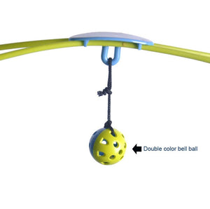 Amaca a Dondolo Tiragraffi Gioco a dondolo per gatto gatti con pallina.