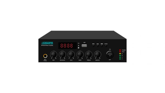 Amplificatore Mini Mixer Digitale 120W Lettore USB  Radio FM  Blutooth
