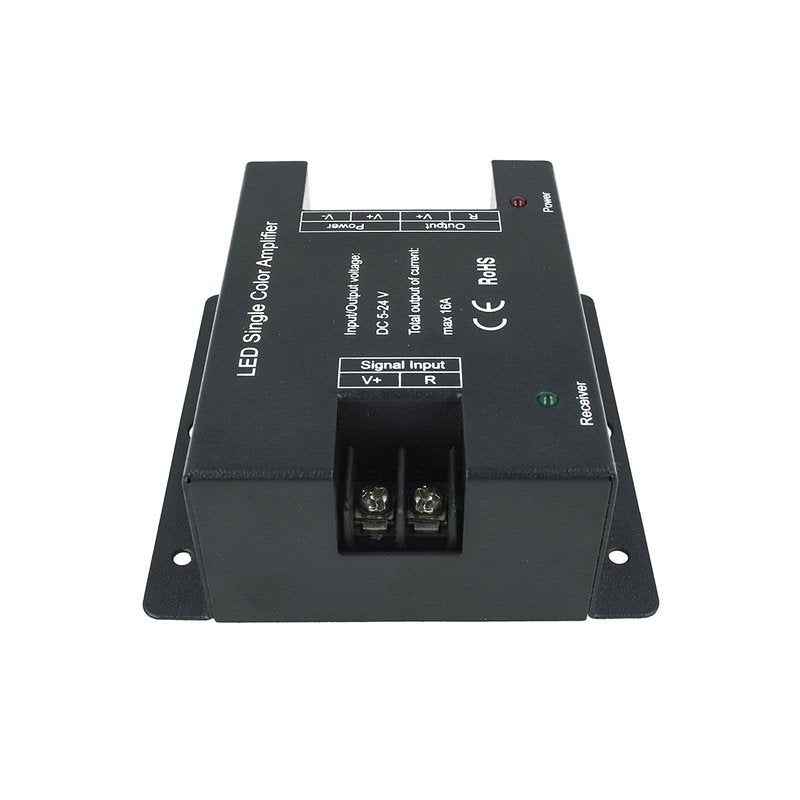 Amplificatore PWM High Speed Power Amplifier Per Striscia Bobina Led 5V 12V 24V 16A Mono Colore 1 Canale AP101