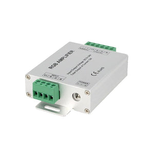 Amplificatore RGB e Mono Colore Per Striscia Bobina Led 12V 24V 12A RGB Amplifier PWM LN-ZJFJ-3CH-LV
