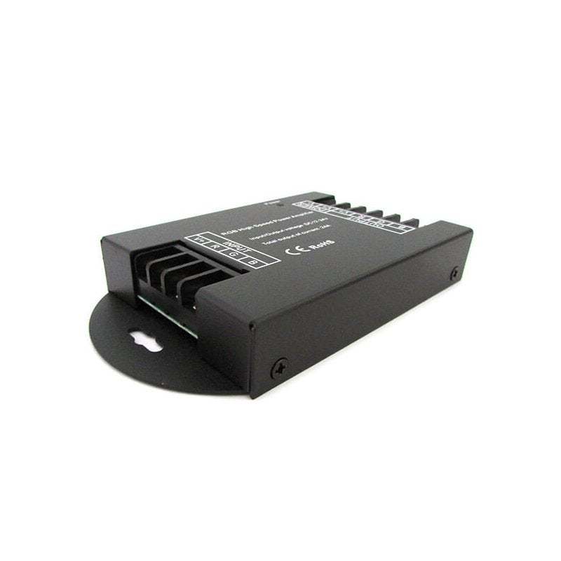 Amplificatore Segnale PWM Alta Velocita Per Striscia Led RGB e Mono Colore 12V 24V 3X8A AP100