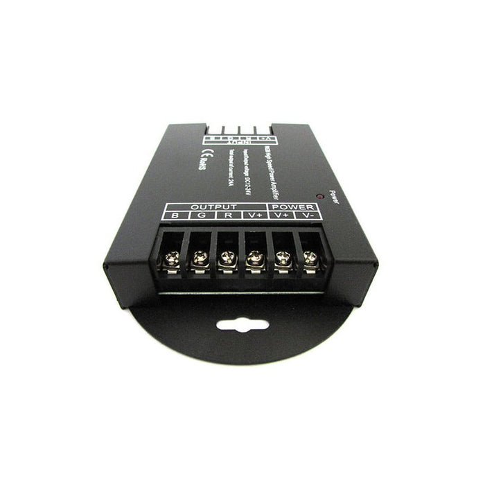 Amplificatore Segnale PWM Alta Velocita Per Striscia Led RGB e Mono Colore 12V 24V 3X8A AP100