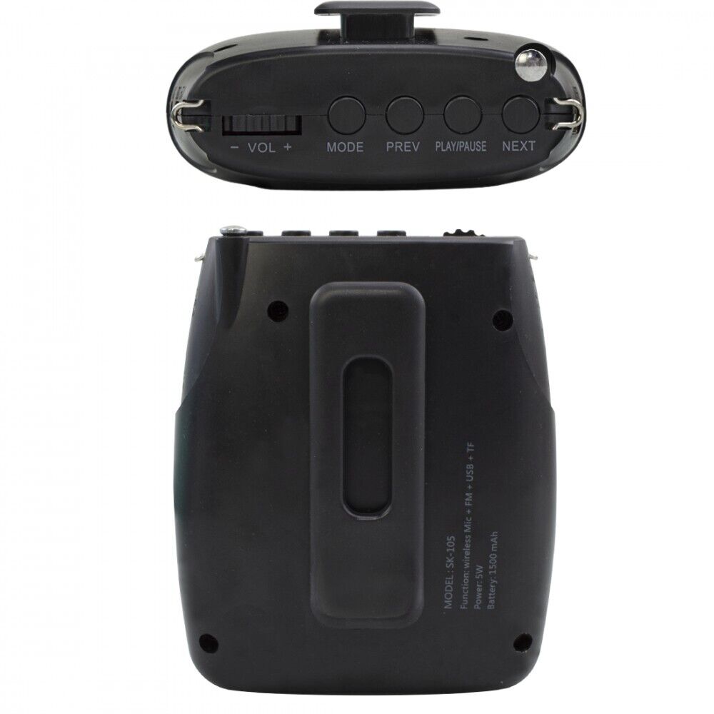 Amplificatore Vocale Portatile Archetto Animatore Usb Radio Fm Spettacoli SK-105