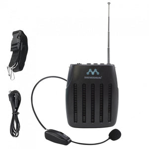 Amplificatore Vocale Portatile Archetto Animatore Usb Radio Fm Spettacoli SK-105