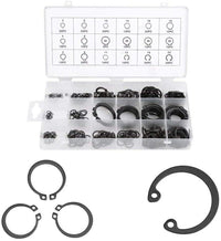 Anelli elastici C-Clips 300 Pezzi Rondelle tipo C interno ed esterno