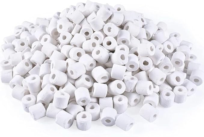 Anelli filtranti in ceramica 250gr tubetti acquario tubetti ceramica Art.CR-250