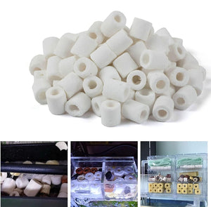 Anelli filtranti in ceramica 500gr tubetti acquario tubetti ceramica Art.CR-500
