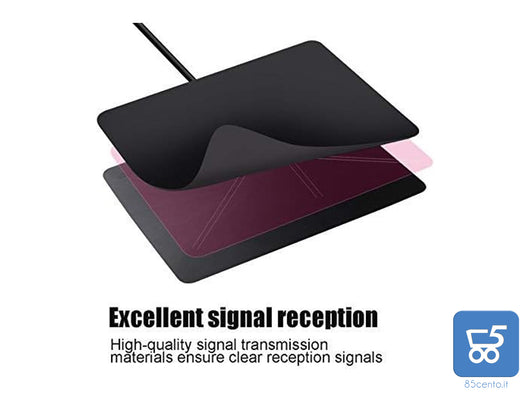 Antenna TV, SUNRASE 13FT Aggiornato USB Alimentato Amplificato Antenna1080P HDTV Digitale Con 13 Metri Indoor ad Antenna TV Via Cavo Per Canali Locali