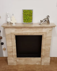 Biocamino antichità in marmo - No Grazie